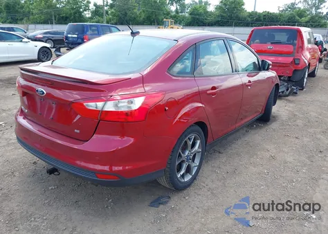 2013 Ford Focus Se из США, поврежденный, VIN 1FADP3F23DL150153